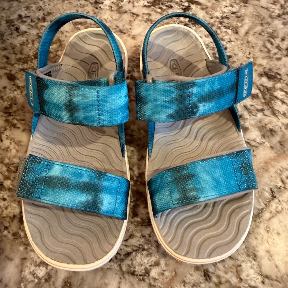 Keen Kids' Shoes in Green and Blue